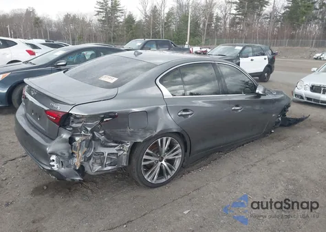 2019 Infiniti Q50 3.0T Luxe/3.0T Signature Edition/3.0T Sport из США, поврежденный, VIN JN1EV7AR2KM591847